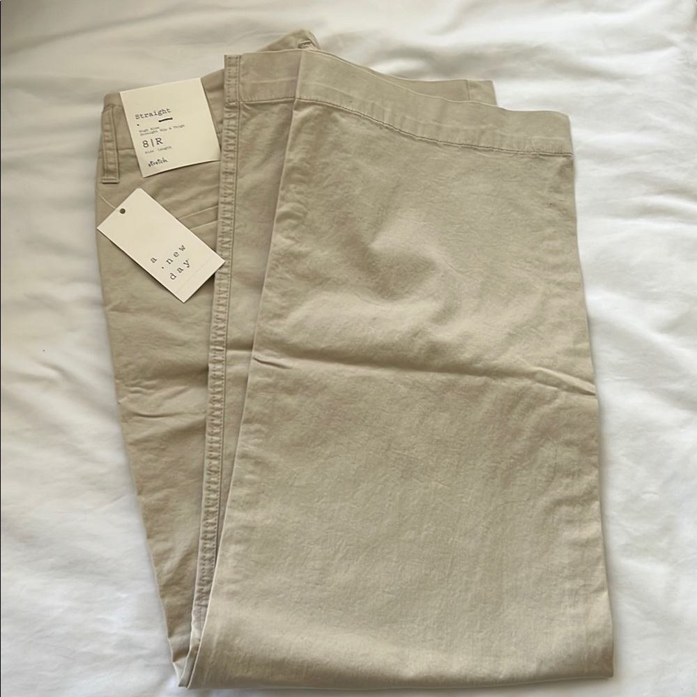 a new day Tan Straight Leg Pants